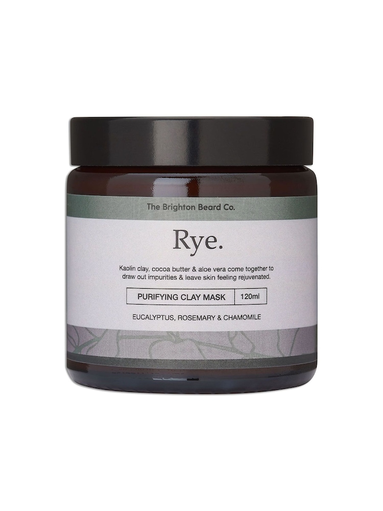 The Brighton Beard Co. Rye Purifying Clay Mask 120g - Image 4 of 4