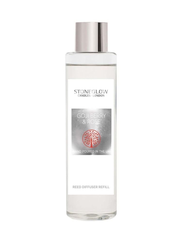 Stoneglow Goji Berry & Rose 210ml Refill Natures Gift Reed Diffuser - Image 1 of 1