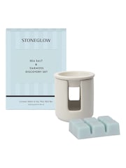 Stoneglow Sea Salt & Oakmoss Modern Classics Wax Melts White Set - Image 1 of 1