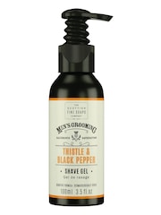 Scottish Fine Soaps Thistle  Black Pepper Shave Gel Pump 100ml - Image 1 of 1