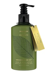 Scottish Fine Soaps Coriander & Lime Leaf Hand Body Lotion 300ml - Image 1 of 2