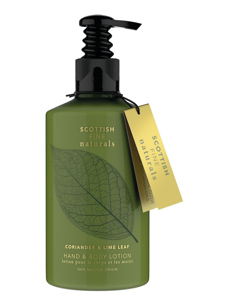 Scottish Fine Soaps Coriander & Lime Leaf Hand Body Lotion 300ml - Image 1 of 2