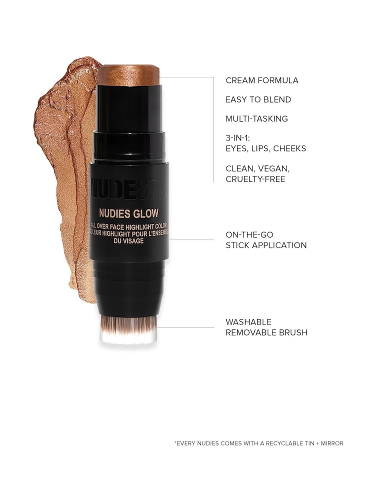 NUDESTIX Nudies Glow All Over Face Highlight Balm - Image 2 of 5