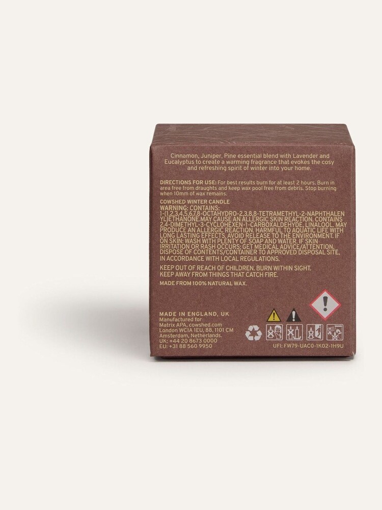 Cowshed Winter Candle 75g - Image 3 of 3