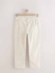 Ecru White Carpenter Trousers - Image 8 of 12