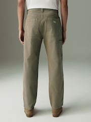 Light Khaki Green Carpenter Trousers - Image 3 of 12
