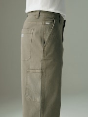 Light Khaki Green Carpenter Trousers - Image 6 of 12