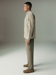 Light Khaki Green Carpenter Trousers - Image 7 of 12