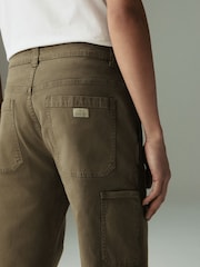 Mushroom Brown Carpenter Trousers - Image 1 of 5