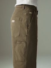 Mushroom Brown Carpenter Trousers - Image 2 of 5