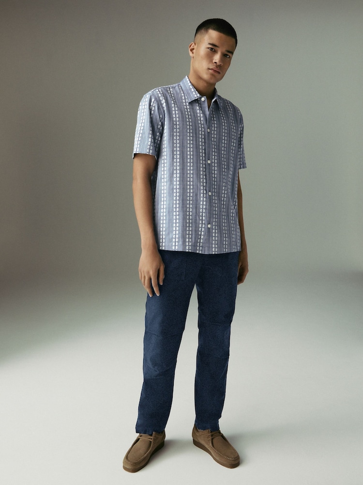 marine - Pantalon Fatigue Vêtements de travail style 100% coton - Image 2 of 12