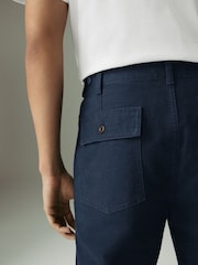 marine - Pantalon Fatigue Vêtements de travail style 100% coton - Image 5 of 12
