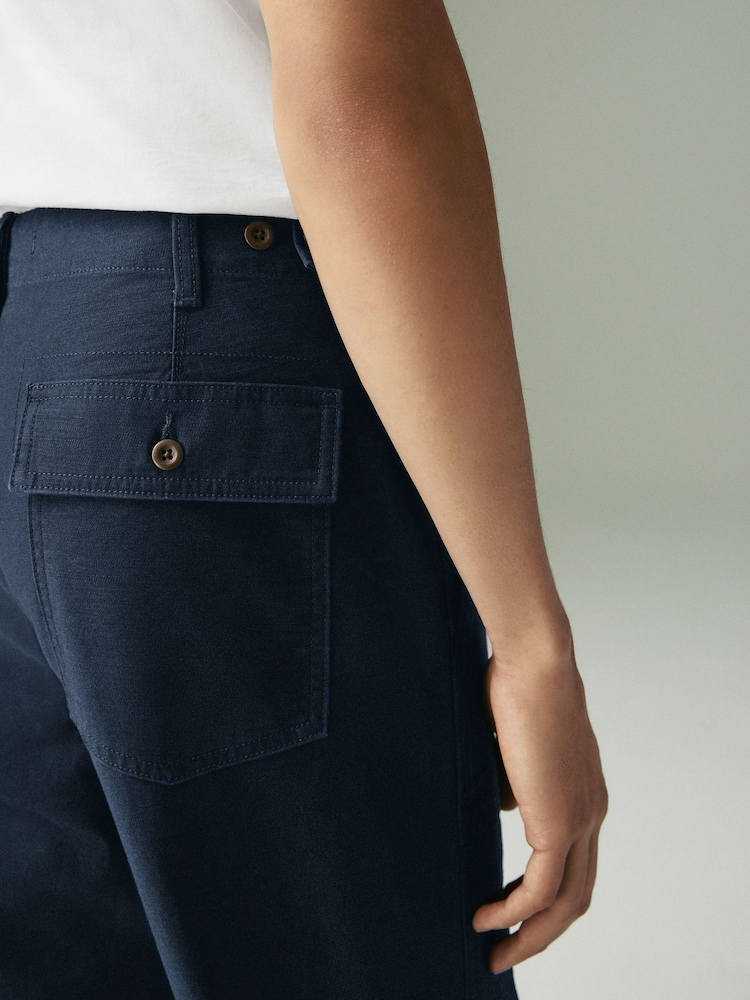 marine - Pantalon Fatigue Vêtements de travail style 100% coton - Image 6 of 12