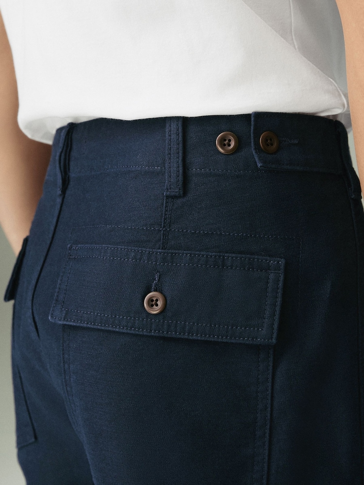 marine - Pantalon Fatigue Vêtements de travail style 100% coton - Image 7 of 12