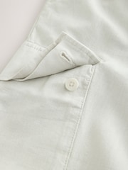 Cinza claro - Calças cargo de Linen e algodão - Imagem 10 de 10