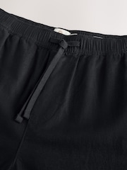 Preto - Calças cargo de Linen e algodão - Imagem 8 de 9