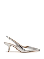 فضي - أسود - حذاء كورت بحزام كاحل خلفي تشكيلة Bianka من Sam Edelman - صورة 1 من 7