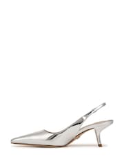 فضي - أسود - حذاء كورت بحزام كاحل خلفي تشكيلة Bianka من Sam Edelman - صورة 2 من 7