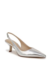 فضي - أسود - حذاء كورت بحزام كاحل خلفي تشكيلة Bianka من Sam Edelman - صورة 3 من 7