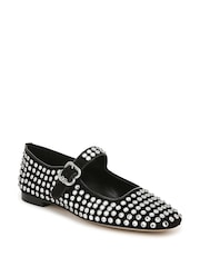 Sam Edelman Michaela Gem Mary Jane Black Shoes - Image 4 of 7