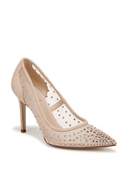 Sam Edelman Hazel Mesh Stiletto Heel Court Shoes - Image 3 of 6