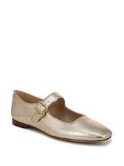 ذهبي - حذاء جلد Mary Jane تشكيلة Michaela من Sam Edelman - صورة 3 من 6
