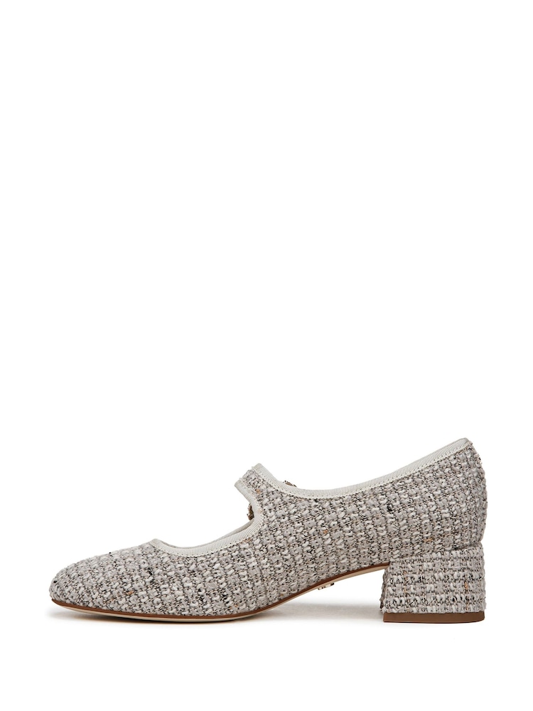 Cream - Sam Edelman Rubies Mary Jane Block čevlji z visoko peto čevlji - Slika 2 iz 6 Cream - Sam Edelman Rubies Mary Jane Block čevlji z visoko peto čevlji - Slika 2 iz 6