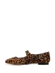 بني - حذاء جلد Mary Jane تشكيلة Michaela من Sam Edelman - صورة 2 من 6