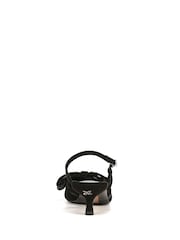Sam Edelman Treena 2 Slingback Kitten Heel Black Shoes - Image 7 of 7
