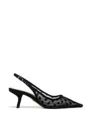 Sam Edelman Bianka Sling 3 Slingback Black Shoes - Image 1 of 6