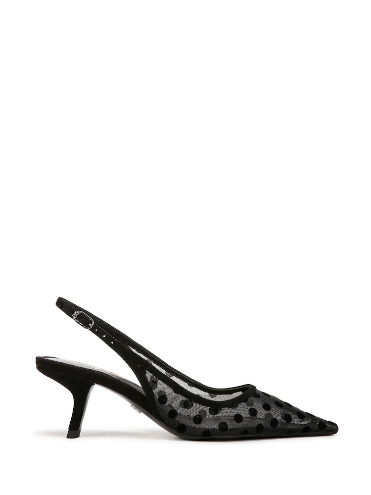 Sam Edelman Bianka Sling 3 Slingback Black Shoes - Image 1 of 6