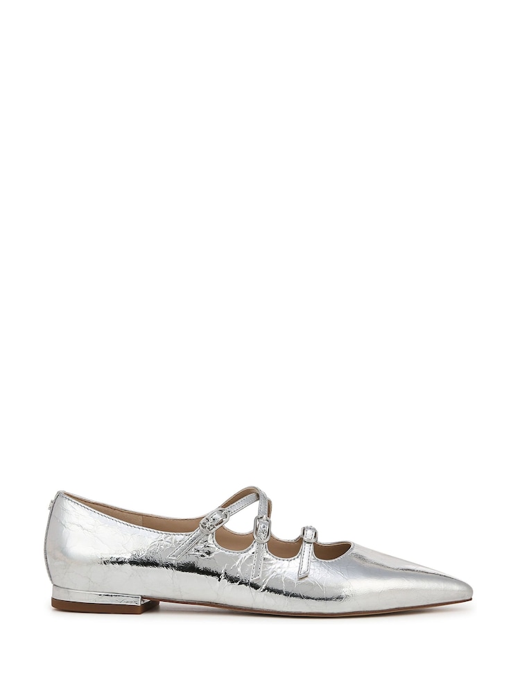 srebrna (barva); srebro - Sam Edelman Cass Ballet čevlji s plosko peto/brez pete čevlji - Slika 1 iz 6 srebrna (barva); srebro - Sam Edelman Cass Ballet čevlji s plosko peto/brez pete čevlji - Slika 1 iz 6