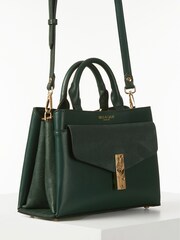 Luella Grey Green Kristie Cross-Body Tote Bag - Image 6 of 6