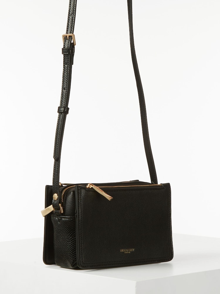 Luella Grey Ivy Zip Top Cross-Body Bag - Image 2 of 6