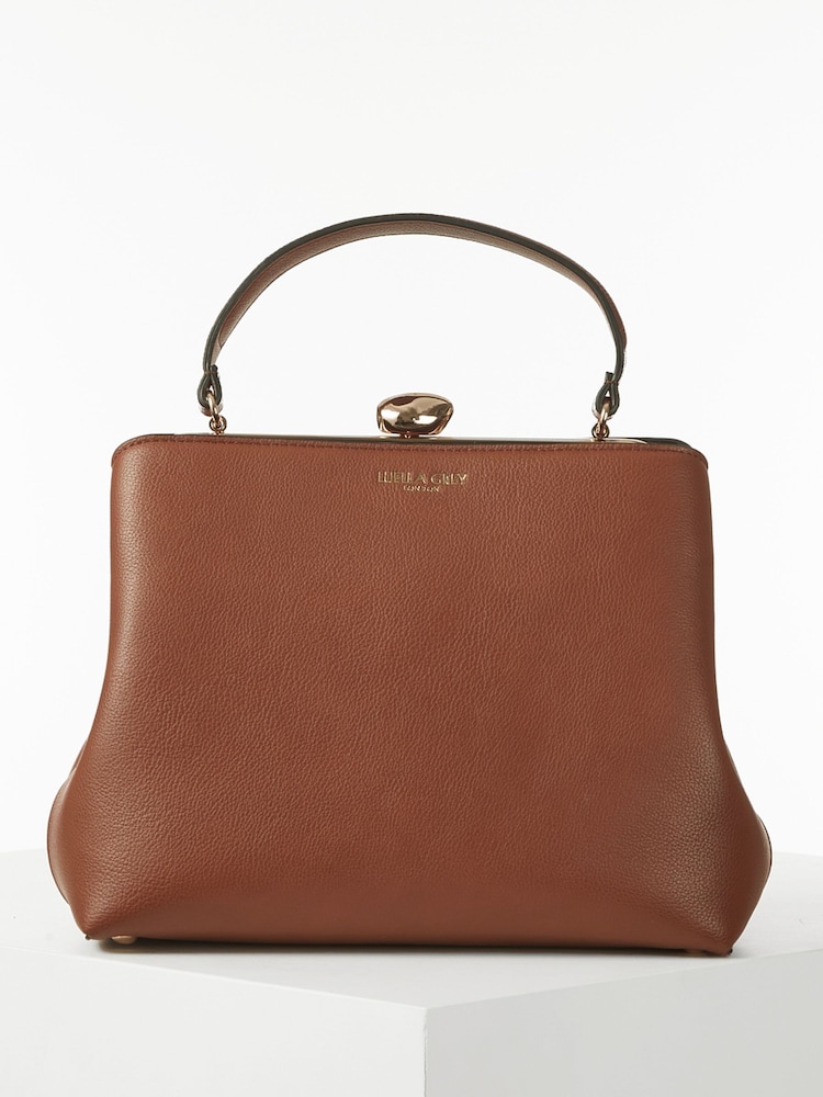 Luella Grey Louisa Winter Framed Cross-Body Tote Bag - Image 1 of 6