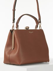 Luella Grey Louisa Winter Framed Cross-Body Tote Bag - Image 3 of 6