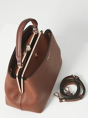 Luella Grey Louisa Winter Framed Cross-Body Tote Bag - Image 4 of 6