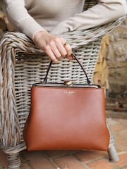 Luella Grey Louisa Winter Framed Cross-Body Tote Bag - Image 6 of 6