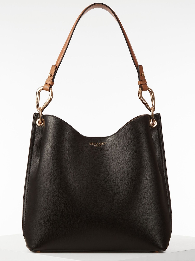 Черный - Сумка-тоут Luella Grey Phoebe Hobo Winter - Image 1 of 6