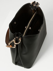 Черный - Сумка-тоут Luella Grey Phoebe Hobo Winter - Image 3 of 6