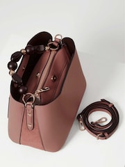 Luella Grey Danielle Cross-Body Winter Tote Bag - Image 4 of 6