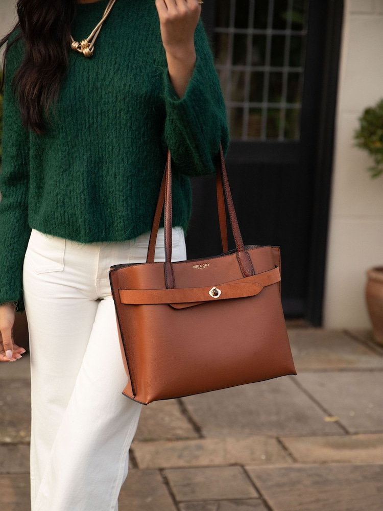 Luella Grey Oriana Laptop Tote Bag - Image 6 of 6