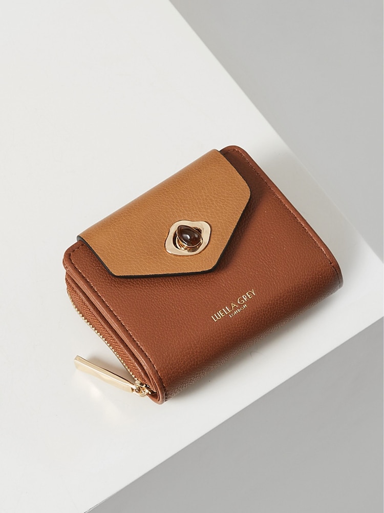 Luella Grey Small Hettie Brown Purse - Image 1 of 6