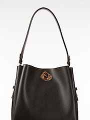 Luella Grey Henri Winter Hobo Tote Black Bag - Image 1 of 6
