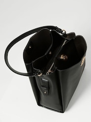 Luella Grey Henri Winter Hobo Tote Black Bag - Image 3 of 6
