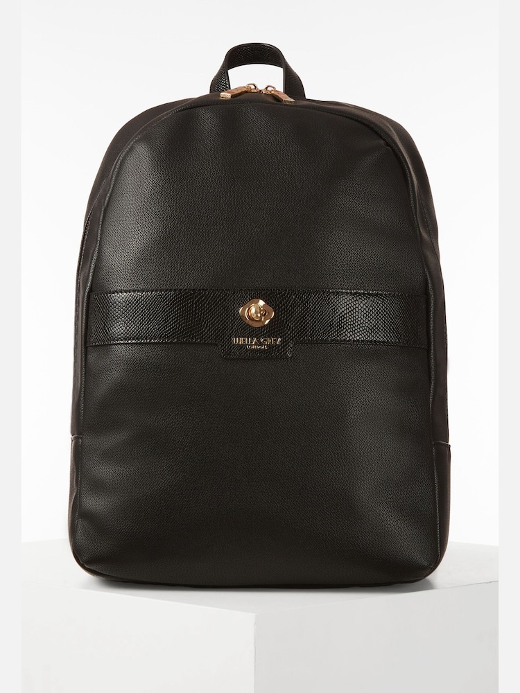 Luella Grey Lula Laptop Work Black Backpack - Image 1 of 4