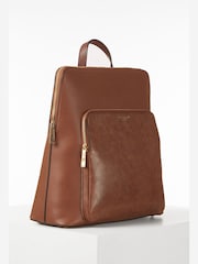 Luella Grey Patsy Laptop Work Brown Backpack - Image 4 of 5