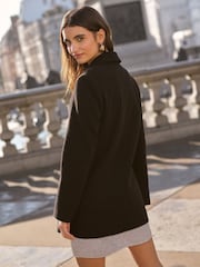 Friends Like These Black Blazer Coat - Image 4 of 4