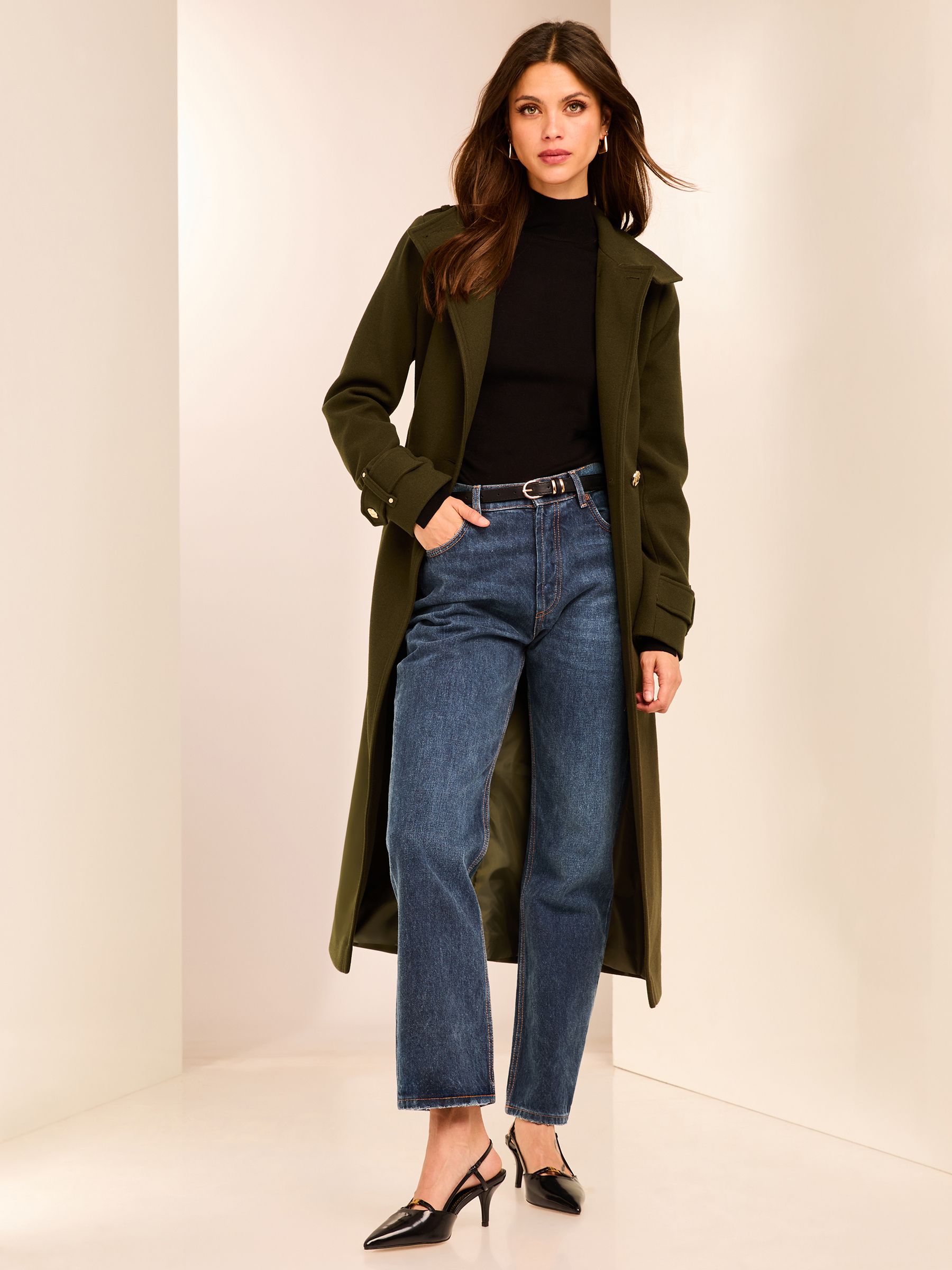 ほぼ日 +a Vネックコート V-neck coat ほぼ日 +a Vネックコート V-neck coat
