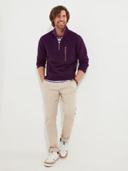Joe Browns Purple Premium Cosy Woven Funnel Top - Image 3 of 9